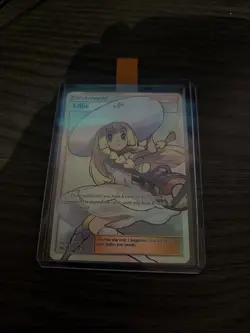 Pokemon TCG Lillie 147/149 Full Art Sun And Moon Base Set NM Ungraded - Image 2