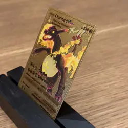 Pokemon Charizard VMAX Gold Foil Fan Art Collector Card - 330 HP - Image 2