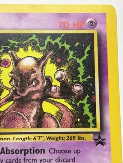 Mewtwo #14 Pokemon Movie Black Star Promo Card CGC MP - Image 2