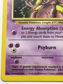 Mewtwo #14 Pokemon Movie Black Star Promo Card CGC MP - Image 4