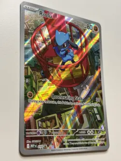 Pokemon TCG Riolu Illustration 010 Black Star Promo Mega Evolution English NM - Image 2
