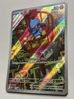 Pokemon TCG Riolu Illustration 010 Black Star Promo Mega Evolution English NM - Image 3