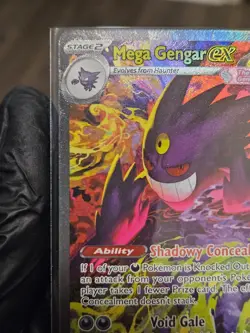 Mega Gengar ex 284/217 SIR Pokemon Ascended Heroes IN HAND READY TO SHIP - Image 2