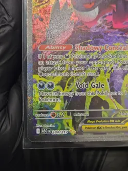 Mega Gengar ex 284/217 SIR Pokemon Ascended Heroes IN HAND READY TO SHIP - Image 3