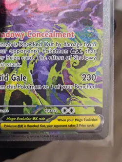 Mega Gengar ex 284/217 SIR Pokemon Ascended Heroes IN HAND READY TO SHIP - Image 4
