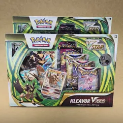 Kleavor VSTAR Premium Collection x 2 | Sword & Shield | Sealed | Pokemon TCG - Image 1