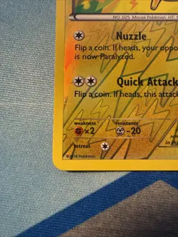 Pokemon TCG - XY Base Set - Pikachu: 42/146 Reverse Holo - Image 4