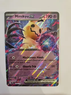 Mimikyu ex 069/159 Journey Together DOUBLE RARE HOLO Pokemon Near Mint IN HAND - Image 1