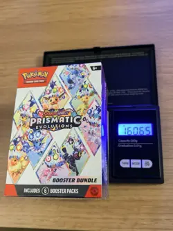 Pokemon TCG HEAVY 160.65 Prismatic Evolutions Booster Bundle brand New Sealed - Image 1