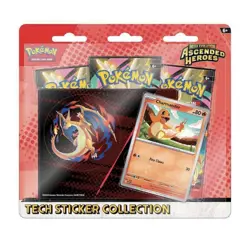 2x LOT PRESALE🔥 Pokemon Ascended Heroes Tech Sticker - Charmander - SHIPS FEB 2 - Image 1