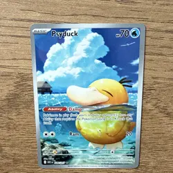 Pokemon Psyduck IR 226/217 Illustration Rare Ascended Heroes NM Pack Fresh TCG - Image 4
