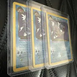 LOT (3) Pokemon Dark Gyarados 25/82 Team Rocket - Non-Holo Rare - LIGHTY Played - Image 3