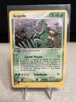 Pokemon TCG - Sceptile EX Ruby Sapphire 11/109 Holo 2003 Rare - Image 1