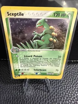 Pokemon TCG - Sceptile EX Ruby Sapphire 11/109 Holo 2003 Rare - Image 1