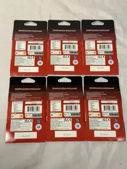 LOT OF 6 ONE PIECE OP-13 CARRYING ON HIS WILL SLEEVED BOOSTER PACKS NEW BANDAI - Image 3