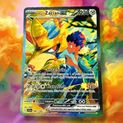 Pokemon TCG Hop's Zacian EX 186/159 Special Illustration Rare Journey Together - Image 1
