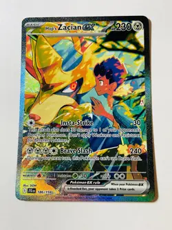 Pokemon TCG Hop's Zacian EX 186/159 Special Illustration Rare Journey Together - Image 3
