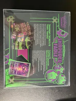 Pokemon Center Shrouded Fable Elite Trainer Box Exclusive PC ETB Sealed w/ case - Image 3