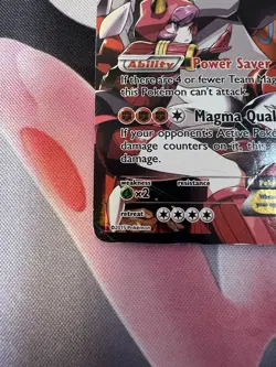 Pokemon TCG Team Magma's Groudon EX 15/34 Double Crisis Holo Rare Heavily Played - Image 3