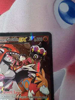 Pokemon TCG Team Magma's Groudon EX 15/34 Double Crisis Holo Rare Heavily Played - Image 5