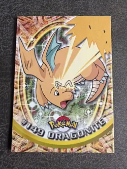 Dragonite 2000 Topps Pokemon TV Animation Edition Series 3 Non Holo #149 LP - Image 1
