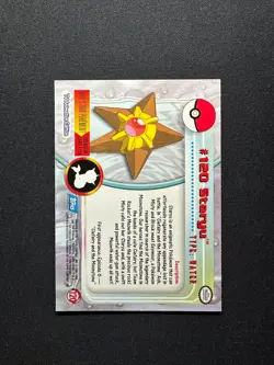 2000 Topps Pokemon TV Animation Edition Series 3 Non Holo #120 Staryu - Image 2