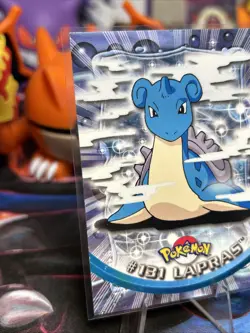 2000 Topps Pokemon TV Animation Edition Series 3 Non Holo #131 Lapras Blue Logo - Image 3