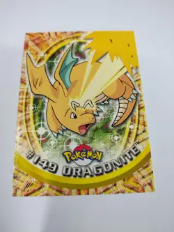 MINT 2000 Topps Pokemon TV Animation Edition Series 3 Non Holo #149 Dragonite - Image 1