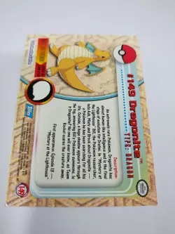 MINT 2000 Topps Pokemon TV Animation Edition Series 3 Non Holo #149 Dragonite - Image 3