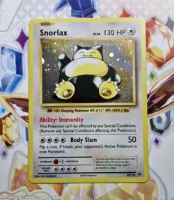 Snorlax - XY179 - XY Black Star Promo - Cosmo Holo - LP - Pokemon TCG Card - Image 3
