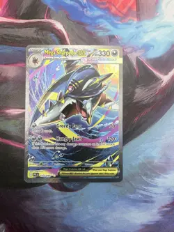 Pokemon TCG Mega Sharpedo EX 127/094 Me02: Phantasmal Flames Holo 330HP SIR - Image 1