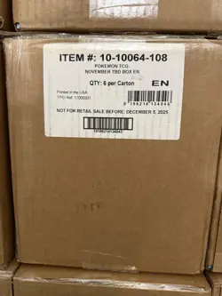 Mega Kangaskhan ex COLLECTION BOX CASE Factory Sealed 6 Boxes Pokemon TCG - Image 1