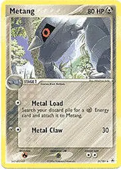 Pokemon EX Hidden Legends 21/101 Metang Card - Image 1