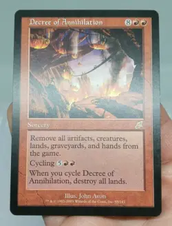 Decree Of Annihilation x1 Magic Trading card MTG NM - FREE SHIPPING - Image 2