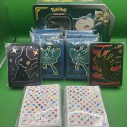 Lot Of 10 Pokemon ETB Mixed Card Sleeves NEW SEALED - Image 1