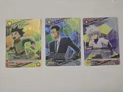 3 Assorted R* ENG Hunter X Hunter Vol.2 Cards Union Arena NM (FOIL) - Image 1