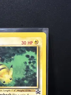 Pokemon Pikachu TCG Black Star Promo Card #27 Regular Promo - Image 3