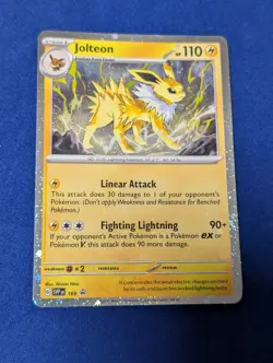 Jolteon - 169 (Cosmos Holo) 169 Sv: Scarlet & Violet Promo Cards Holo - Image 1
