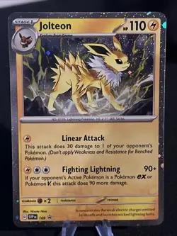 Jolteon - 169 (Cosmos Holo) 169 Sv: Scarlet & Violet Promo Cards Holo - Image 1