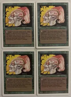 Revised 3rd Edtion MTG Playset Llanowar Elves Magic - Image 1