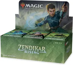 MTG Magic Zendikar Rising DRAFT Booster Box SEALED - Image 1