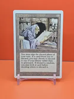 🟤🟤🟤 1994 Magic The Gathering LIBRARY OF LENG REVISED 3RD EDITION NEARMINT 🟤3 - Image 1