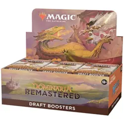 MTG Magic Dominaria Remastered DRAFT Booster Box SEALED - Image 1