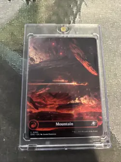 MTG Mountain (0265) (Borderless) - Edge of Eternities (EOE) #265 MTG - Image 3