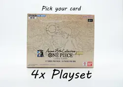 4x One Piece - EB02 Anime 25th Anniversary Rare & Common - Pick your card (Eng) - Image 1