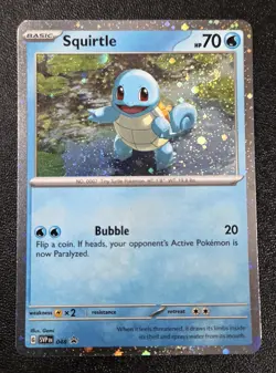 Squirtle - (Cosmos Holo) Promo SV: Scarlet & Violet Promo Cards 048 NM - Image 1