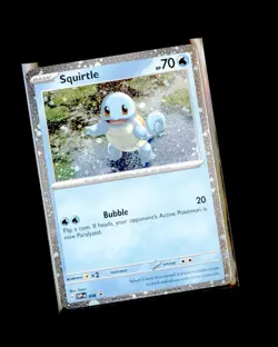 NM SV: Scarlet & Violet Promo Cards Holo Promo Squirtle - (Cosmos Holo) 048 - Image 1