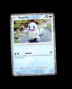 NM SV: Scarlet & Violet Promo Cards Holo Promo Squirtle - (Cosmos Holo) 048 - Image 1
