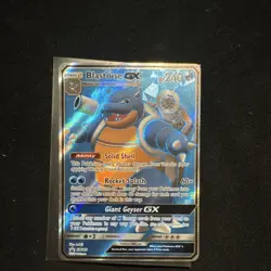 Blastoise GX SM189 Full Art Promo Holo Card Pokemon TCG Stage 2 240HP - Image 1