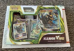Pokemon TCG: Kleavor VStar Special Collection Box Factory Sealed New - Image 1